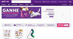 Desktop Screenshot of petlove.com.br